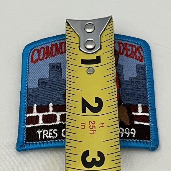 Vintage 1999 Girl Scout Patch Badge Community Builders Bear Tres Condados - Picture 7 of 7